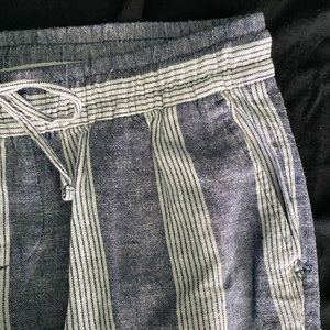 OLD NAVY Striped Blue Pants
